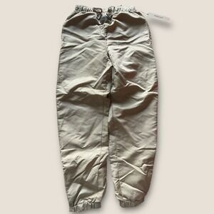 Essentials Fear of God Kids Track Pants Oak Zippered Leg Bottoms Size 12